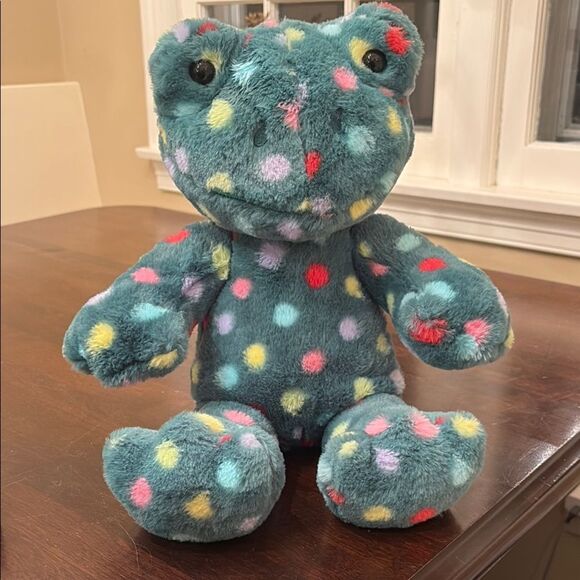 Build-A-Bear Jolly Jumps Frog Christmas - Picture 1 of 6